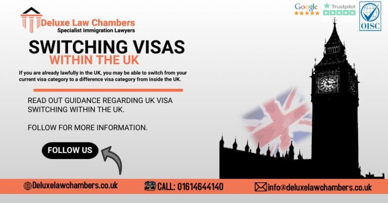 How to switch visa within the UK?