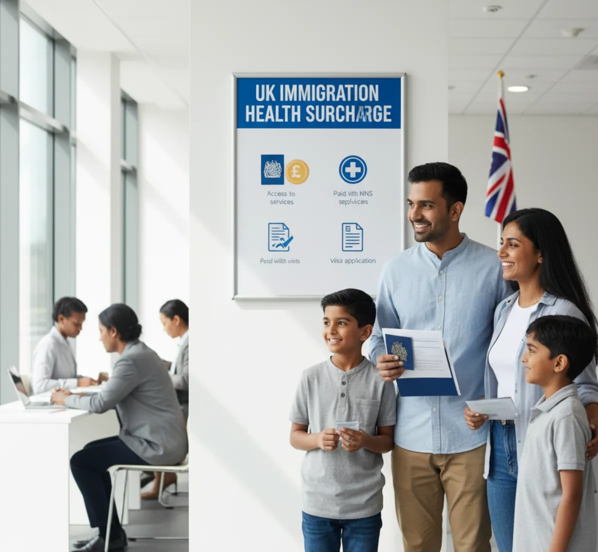 Immigration Health Surcharge (IHS) fee