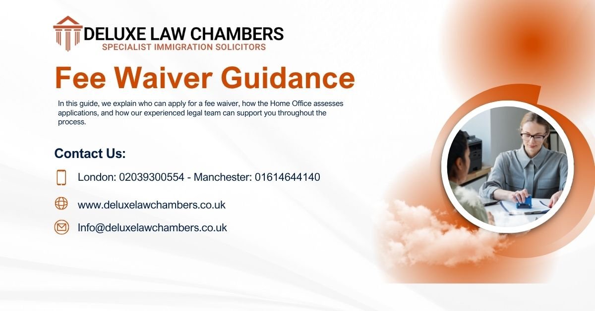 Fee Waiver Application Guidance