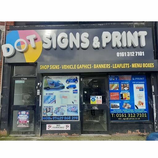 dot sign print