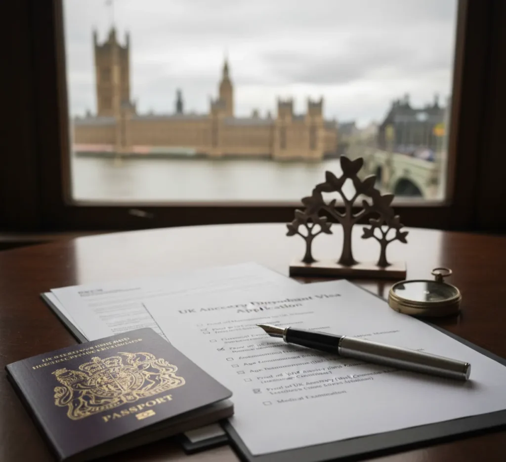 UK Ancestry Dependant Visa Requirements
