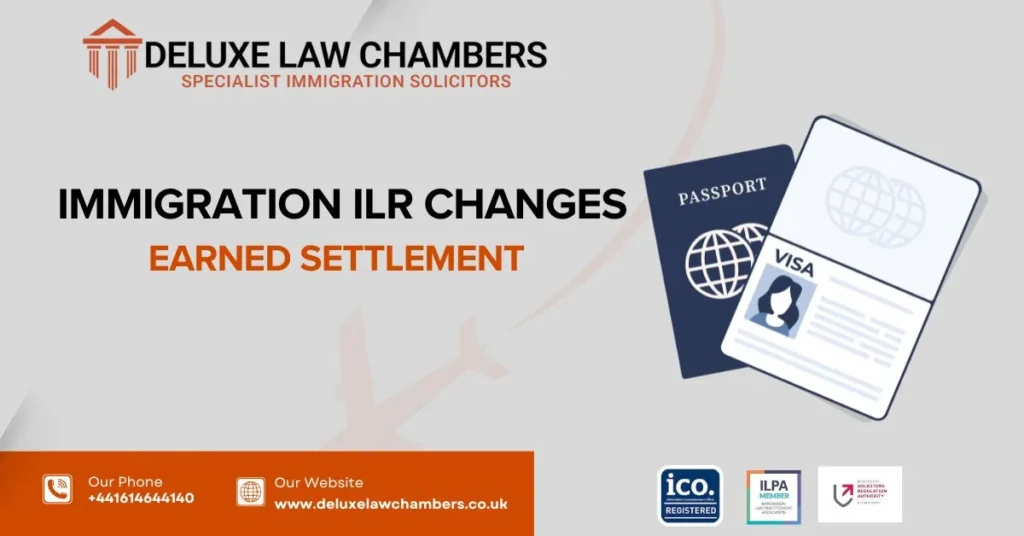 EARNED SETTLEMENT ILR CHANGES 2025