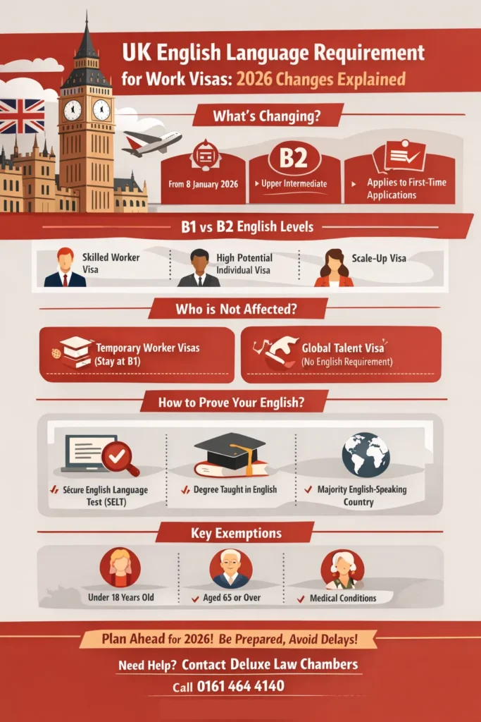 infographic uk english language requirement in 2026