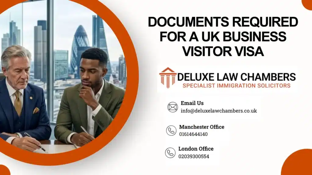 Documents Required for UK Business Visitor Visa 1 documents for a business visitor visa